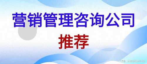 2025年中國營銷管理咨詢公司推薦 賦能企業(yè)戰(zhàn)略增長